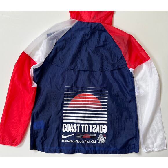 Nike Blue Ribbon Sports Blue Running Track Jacket CJ4502-492 Men's Size L NWT - Picture 2 of 16